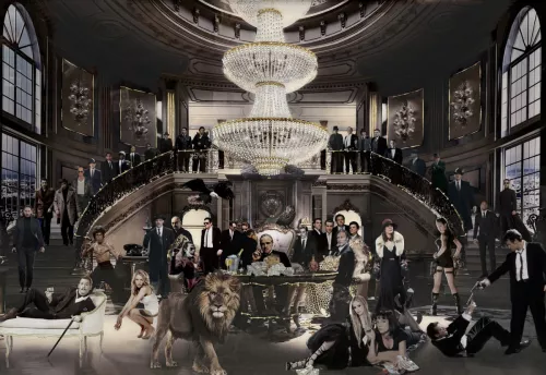 Mafia II Farbe 110x160cm