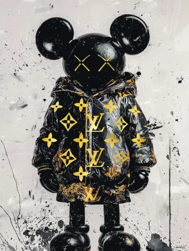 Mystery Maus 60x80cm