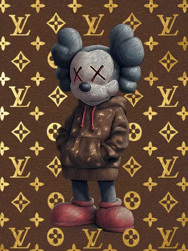 Robuste Maus 60x80cm