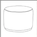 Numan Ottoman (Tilia 1 & Black)