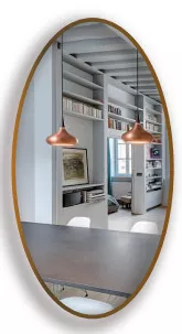 Spiegel Eclips 80x160cm Gold