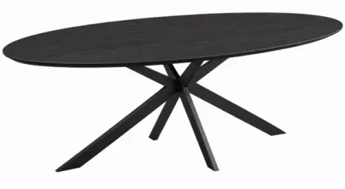 Raca Esstisch 220x10376cm (Senkron Schwarz & Schwarz)