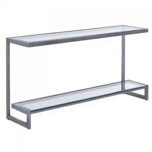 Console Table Norton 150x40x76cm with Clear Glass