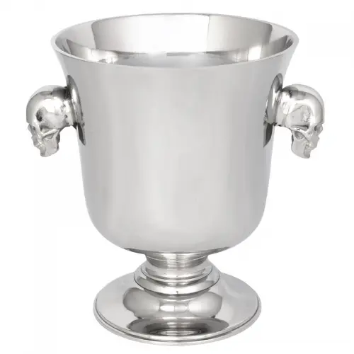 Champagner-Eimer 23x23x27cm Totenkopf