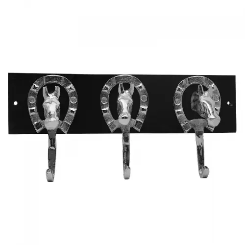 Haken 40.5x18.5x8cm Für 3 Pferde