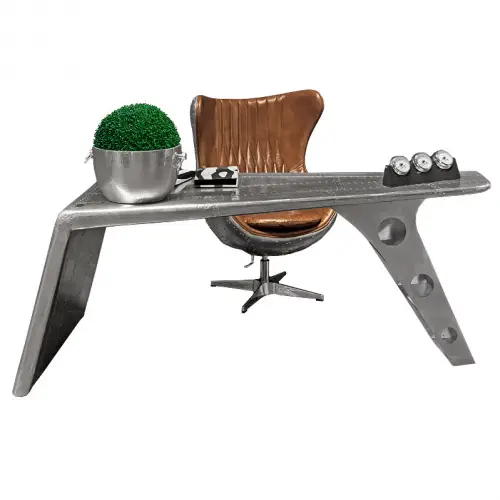 Flugzeug-Schreibtisch Kenley 234x80x78cm