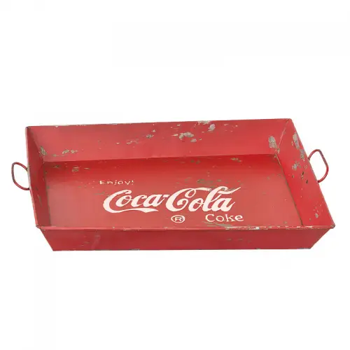Coca Cola Tablett 42(48)x30(36) cm