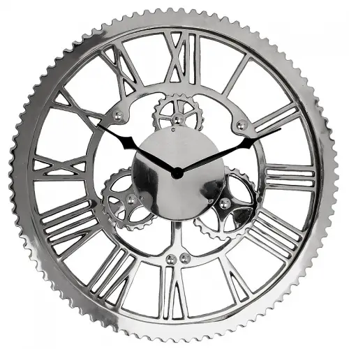 Wanduhr 61x4x61cm groß