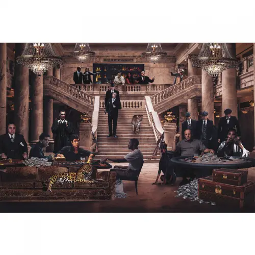 Gangsterparadies 300x200x2cm