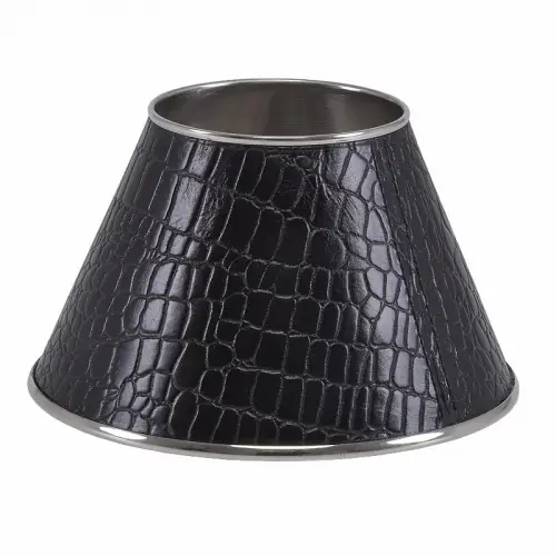 By Kohler Lampenschirm 20x20x11cm Krokoleder schwarz (104999)