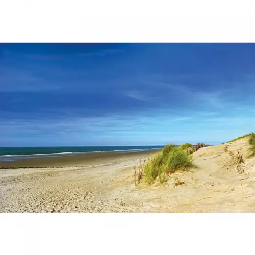 Leerer Strand auf Ameland 180x120x2cm