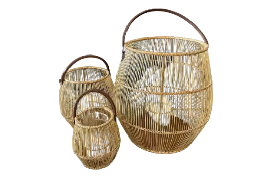 By Kohler Laternen-Set Elena 50x50x50cm | 32x32x32cm | 27x27x27cm (115163)