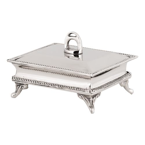 Box 12x9x7cm Rechteckig Mit Pferdepaddelgriff Box 12x9x7cm Rechteckig Mit Pferdepaddelgriff