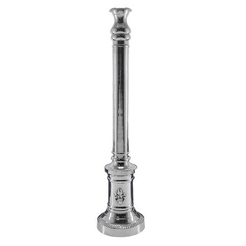By Kohler Kerzenständer 12x12x55cm Lily Large silber (101511)