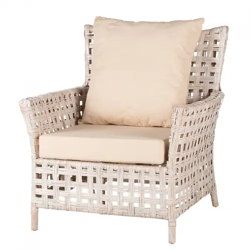 Florence Loveseat (innen) 85x85x85cm Inkl. 2 Kissen