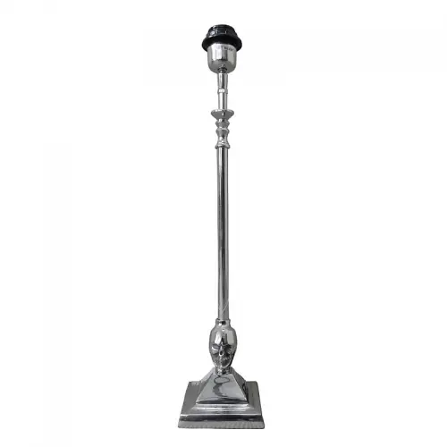 Tischlampe 11x11x54cm mit Totenkopf