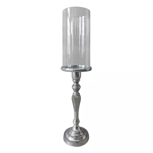 Hurricane Rosario 17x17x70cm Groß silber