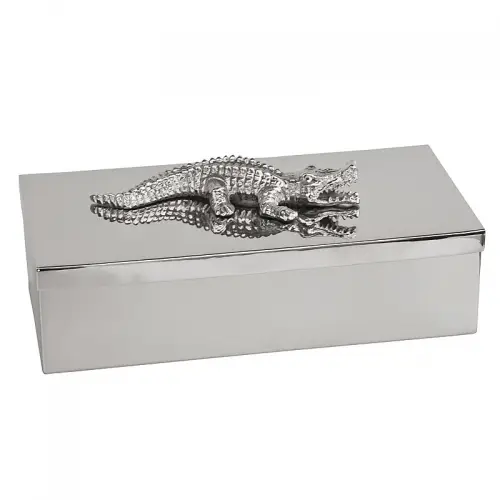 Box 30x15x9cm mit Deckel Aligator