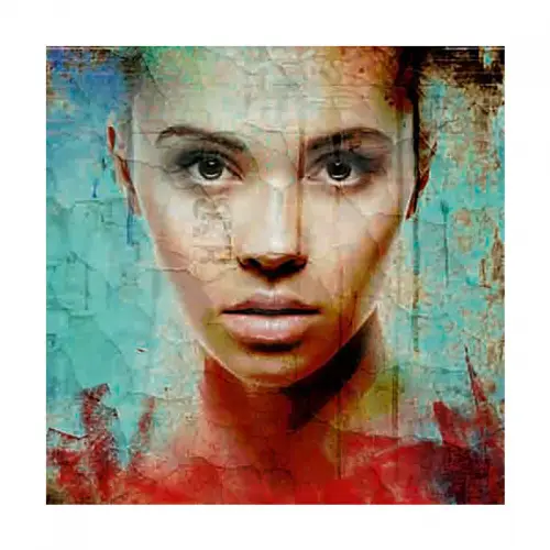 Hommage an die holländische Kunst 2 80x80x2cm