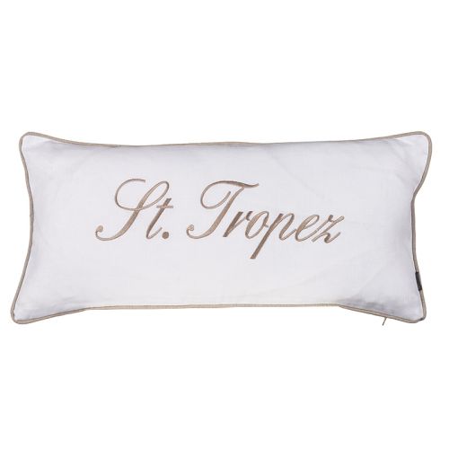 Leinen weiß st. tropez 30x60x10cm