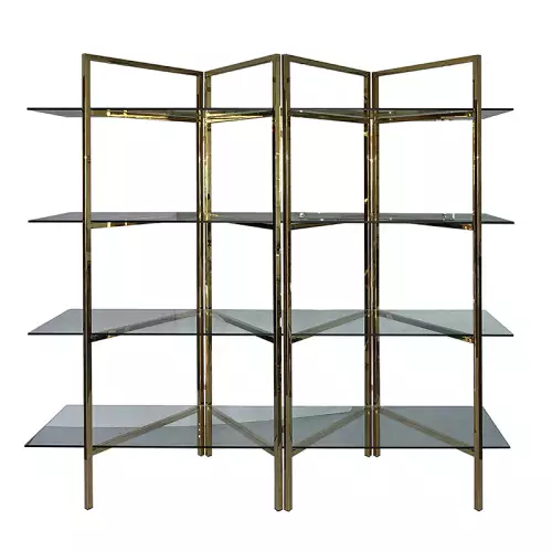 Kabinett Scottsburg 200x50x200cm Klarglas