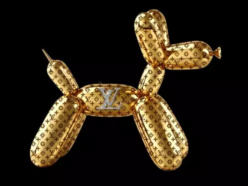 By Kohler LV Goldener Hund 80x60cm (200624)