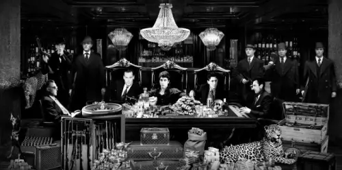 Die Bosses 160x80cm Glasscheibe