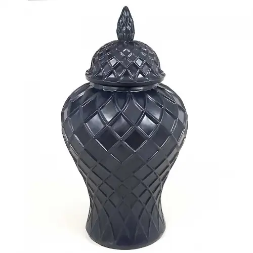 Vase Min Rhombus Matt L 28x28x52cm