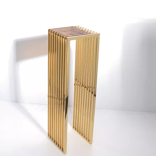 Pillar Konsolentisch Morley 35x35x120cm Gold