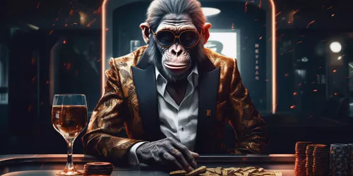 monkey Poker 80x160cm