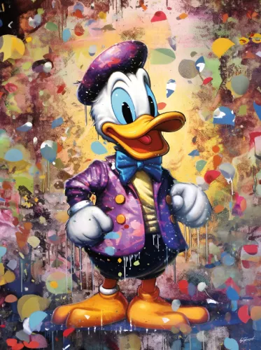 Donald Color - 60x80cm